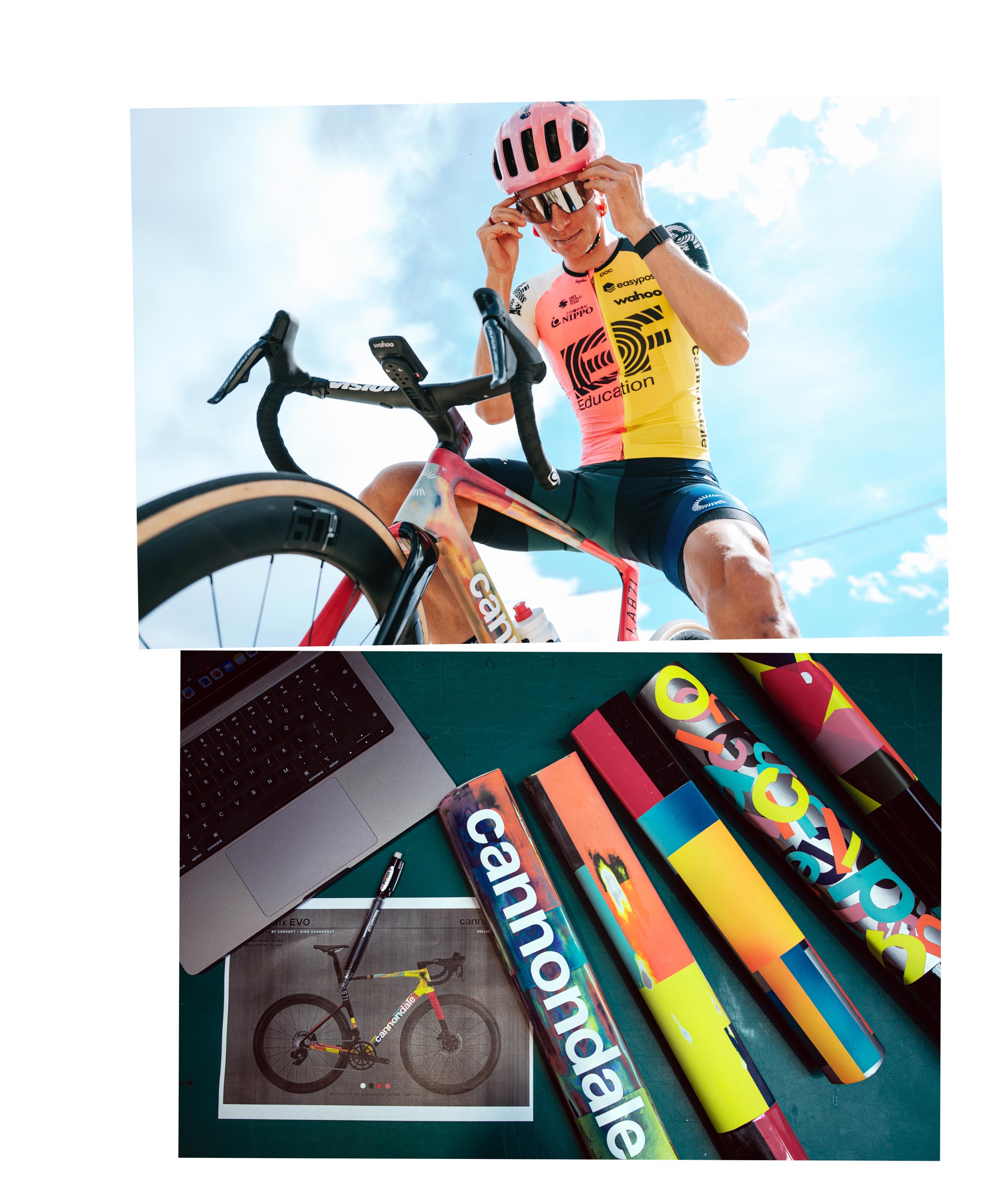 選手支給品 EFエデュケーションイージーポスト 限定ジャケット Gore