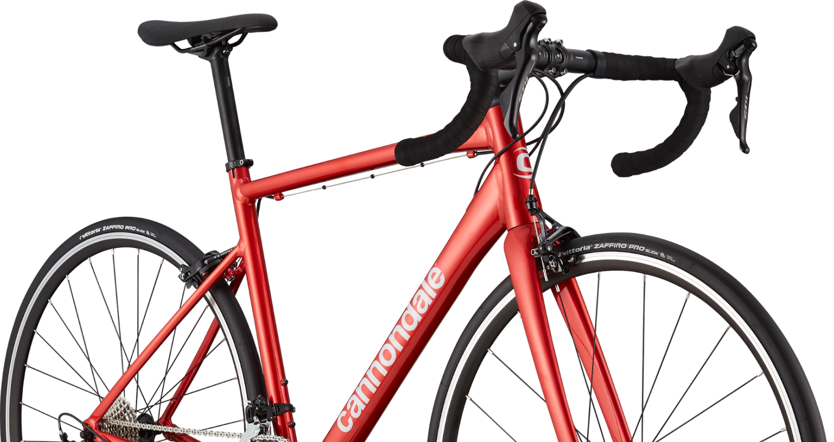 cannondale road bike red
