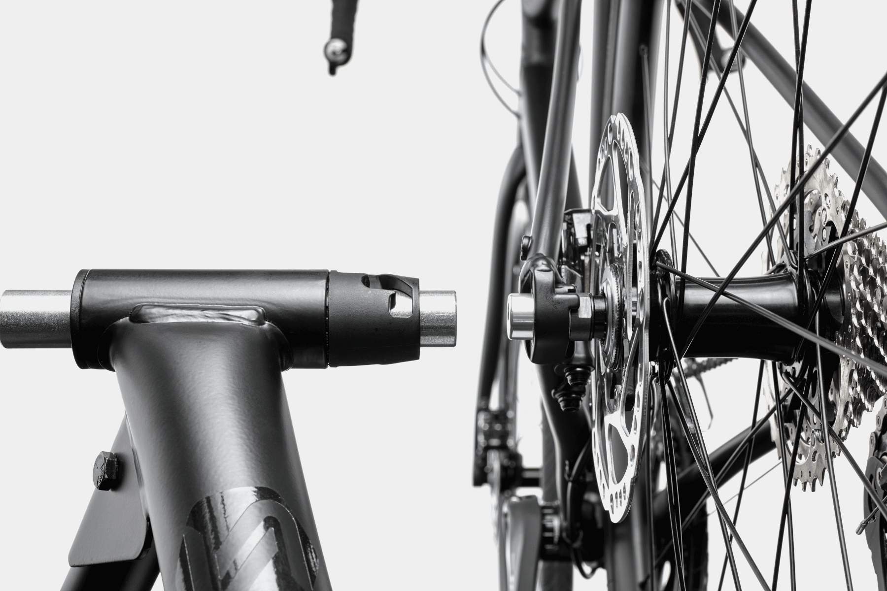 a close-up of a bicycle